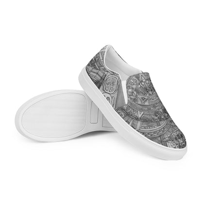 Atlas Metamorphosis Stage 1 of 4: Men’s slip-on canvas shoes